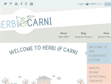 Tablet Screenshot of herbicarni.com
